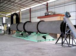 俄羅斯煤泥烘干機客戶案例